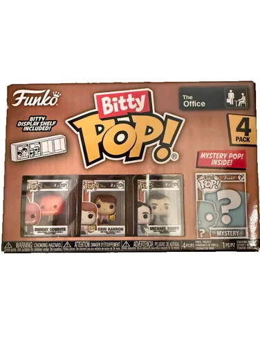 Funko Bitty Pop The Office 4 Pack Series 2 Exclusive Michael Dwight Erin Mystery
