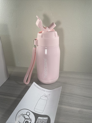 Tupperware Insulated Stainless Steel Flask Pink Lohas 330 ml Built