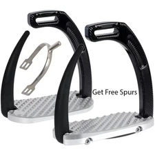 Euro Horse Jin Stirrup English Horse Riding Aluminium Air Safety Stirrups 4.75''