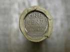 Old Estate Wheat Penny Roll W/ Indian Head & 1909 VDB Cent ends-real US Cents! X