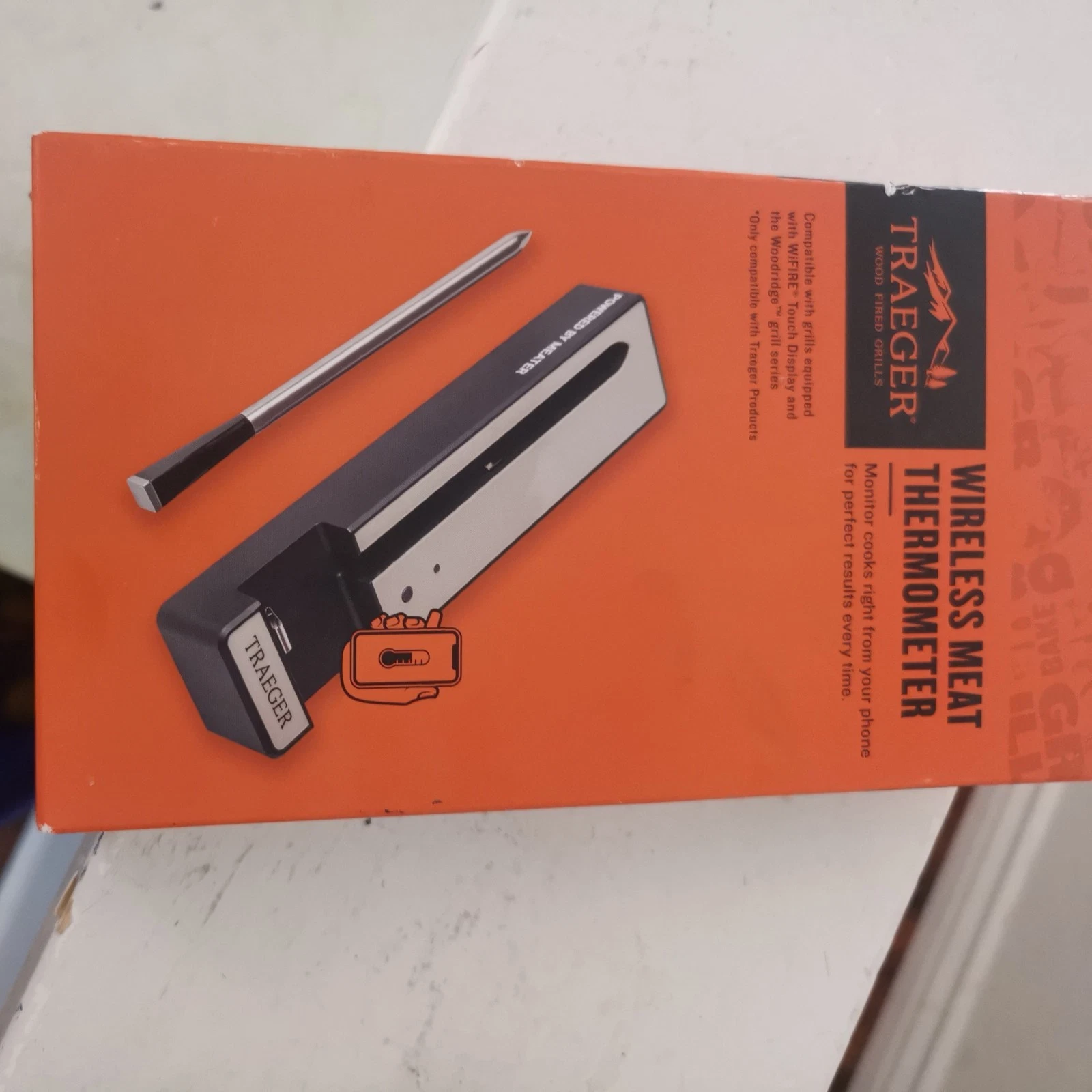 BNIB Traeger Wireless Meat Thermometer WiFi Compatible Grill -