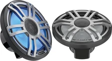 Hertz Marine HMX 8 S-LD-G 8" 2-way Speakers + RGB Gray