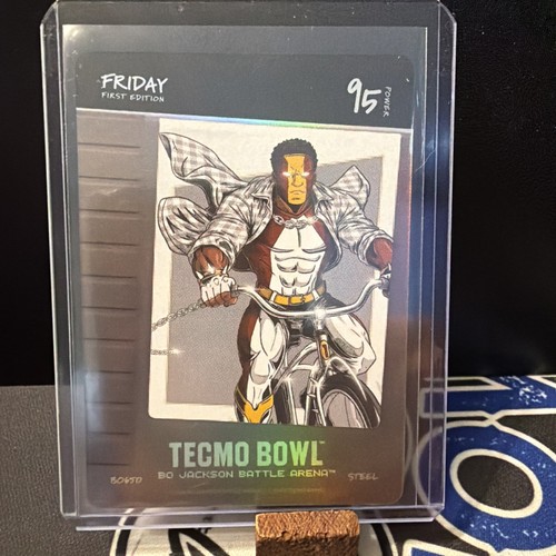 Bo Jackson Battle Arena Tecmo Bowl- Friday (Debo) Silver Foil #BO650
