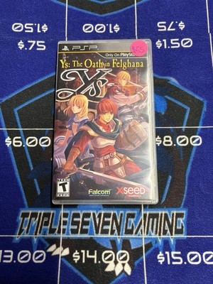 Ys The Oath in Felghana (Sony PlayStation Portable PSP, 2010) Complete - Tested!