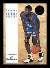 1993-94 Skybox Premium #191 - Calbert Cheaney (RC)
