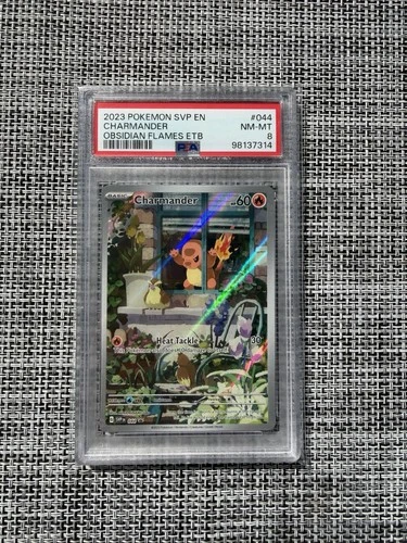 Charmander 044 Sv: Scarlet & Violet Promo Cards Holo PSA 8