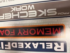 Skechers Work SOFT STRIDE-GRINNEL Mens Workwear Lace-Up  Trainers-Black