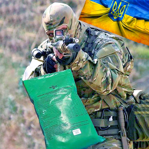 Ration De Combat Ukrainienne MRE – Armée – Ration Sèche IRP – Nouvelle