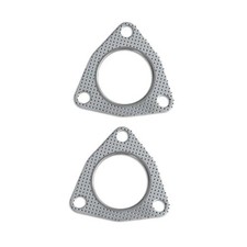 2.5" 3-Bolt Car Exhaust Flange Gasket, 2PCS  High Sealing, 2.5inch