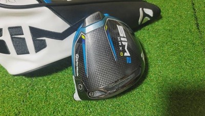 TaylorMade SIM2 MAX-D 9,0 Grad Driver Kopf nur rechte Hand Golfschläger mit...