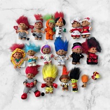 Vintage Russ trolls Christmas Halloween Valentines Day Boxing Mixed Lot Of 17