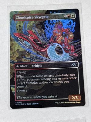 Cloudspire Skycycle Borderless Aetherdrift Foil #321