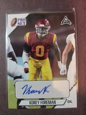 2021 Leaf Pro Set College - Autographs Korey Foreman #PS-KF1 (AU, RC)
