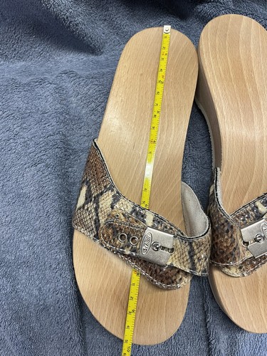 Scholl Exercise Sandals - Size 5 / 38 Scholl Pescura - Snakeskin design - Picture 5 of 11