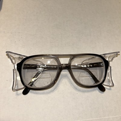 Vintage AO American Optic Z87 USA Safety Glasses Frames Clear Lens