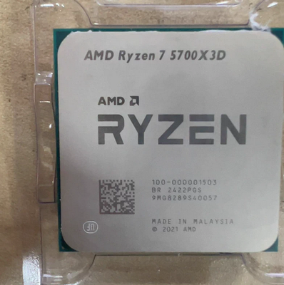 AMD Ryzen 7 5700X3D Desktop AM4 CPU Processor 3.0GHz 8 Core 16