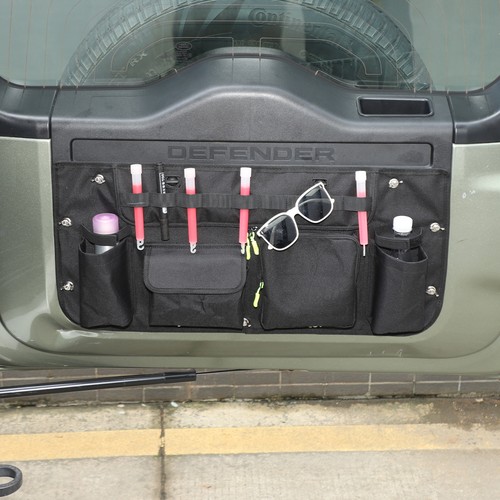 Tailgate Storage Bag Tool Organizer Accessories For Land Rover Defender 2020-25 - Afbeelding 9 van 23