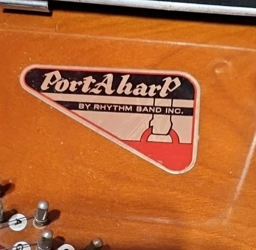 DE COLECCIÓN PORT A ARP DE RHYTHM BAND INC En Estuche con Pick y Un Libro Foto 2 de 4