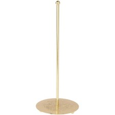 Bard's Tree Topper Etched Gold-toned Stand, 10" H x 4" W x 4" D