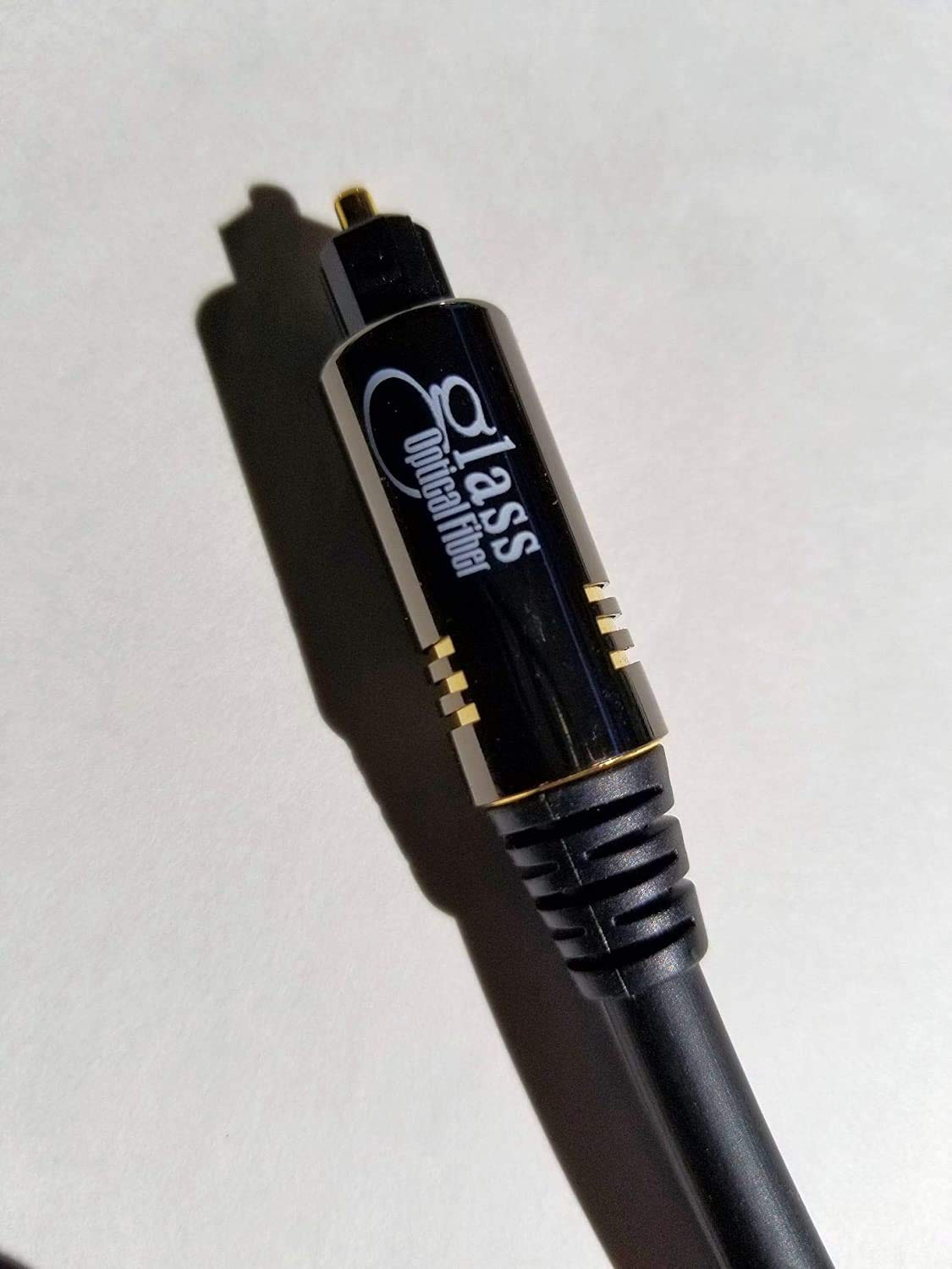 6 Ft. Toslink Glass Digital Audio Constructed from 280 Individual Strands of ...