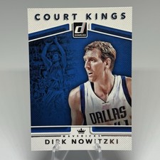 2017-18 Panini Donruss Dirk Nowitzki Court Kings #17 Dallas Mavericks