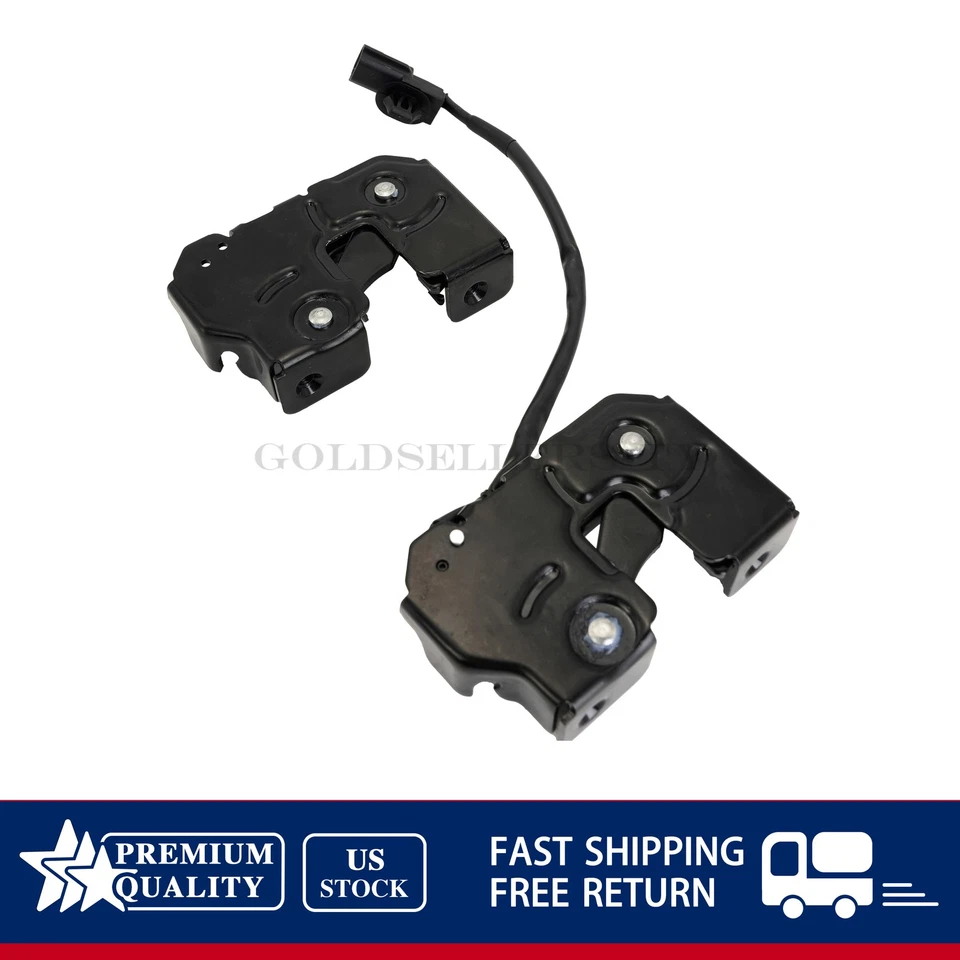 Pair Right & Left Hood Lock Latch For NISSAN 370Z GTR INFINITI G37 Q60 Q40 G35 Foto 4 de 4