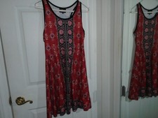 Angie Sleeveless Racer Back Dress Size Juinor Size Large