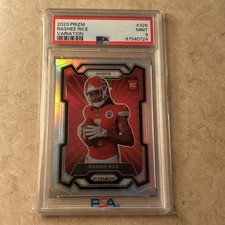2023 Panini Prizm Variation Rashee Rice PSA 9