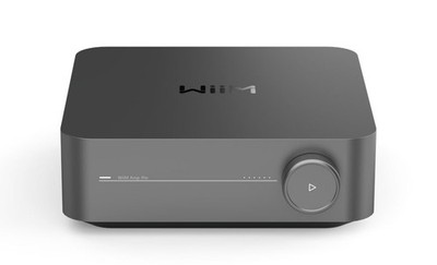WiiM Amp Pro - Vollverstärker 2x 60 Watt mit Streaming Multiroom, grau(UVP:459 )
