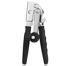 Heavy Duty Can Opener for Large Cans, Extra-Long Handles & Oversized Knob for...