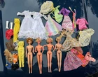 Vintage 60s 70’s Mattel Barbie Estate Collection Lot: 4 Dolls & Acc. Japan Phil