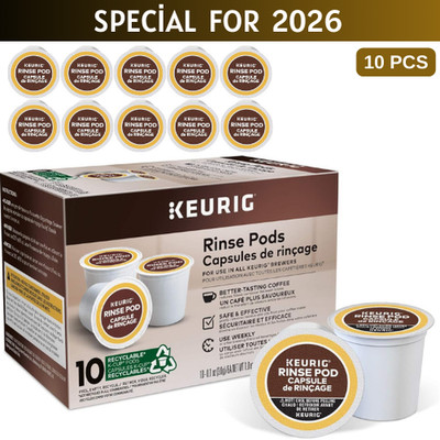 Keurig Pods Reduces Flavor Carry Over, Compatible Classic/1.0 & 2.0 K-Cup Coffee