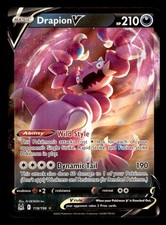 Pokemon - Drapion V - 118/196 Origine Perduta NM - più carta olografica omaggio - B