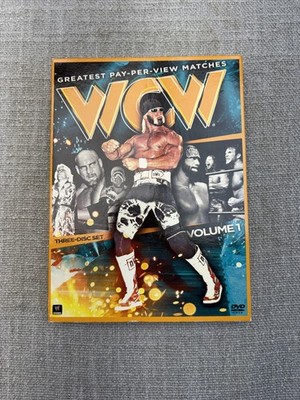 WCW Greatest Pay-Per-View Matches Volume 1 DVD 3 Disc Box Set WWE 2012 Wrestling