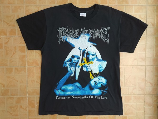 CRADLE OF FILTH DECADANCE IS A VIRTUE T-SHIRT SCHWARZ GRÖSSE L