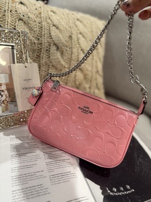 NWT Coach Nolita 19 In Signature Leather With Heart Charm CCZ27