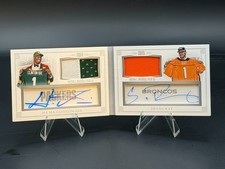 National Treasures Draft Treasures Ha Ha Clinton-Dix Shane Ray Dual Patch Auto