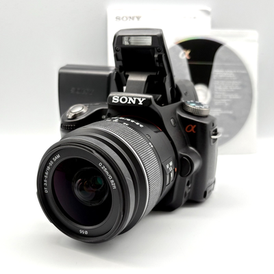 SONY Alpha 55 (SLT-A55V) F3.5-5.6 18-55mm Compact Digital Camera
