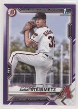 2021 Bowman Draft Purple /250 Jacob Steinmetz #BD-83 2a9