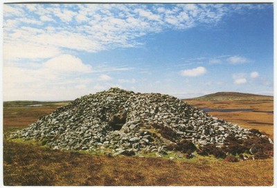 BARPA LANGAIS, LOCHMADDY, NORTH UIST, ÄUSSERE HEBRIDEN - Postkarte Inverness-shire