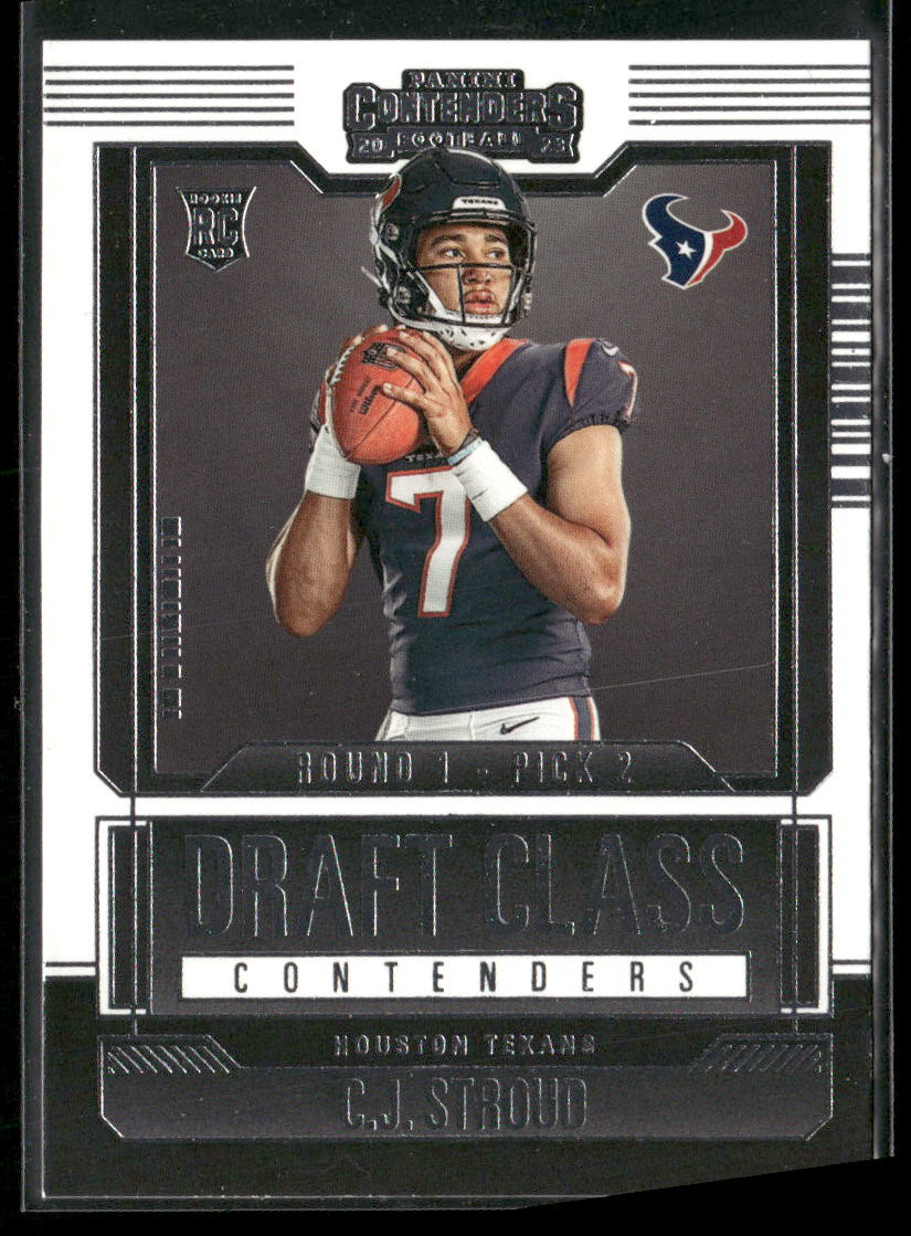 2023 Panini Contenders #5 C.J. Stroud Draft Class Contenders Houston Texans