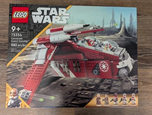 LEGO Star Wars: The Clone Wars Coruscant Guard Gunship - 75354 - Sealed Set