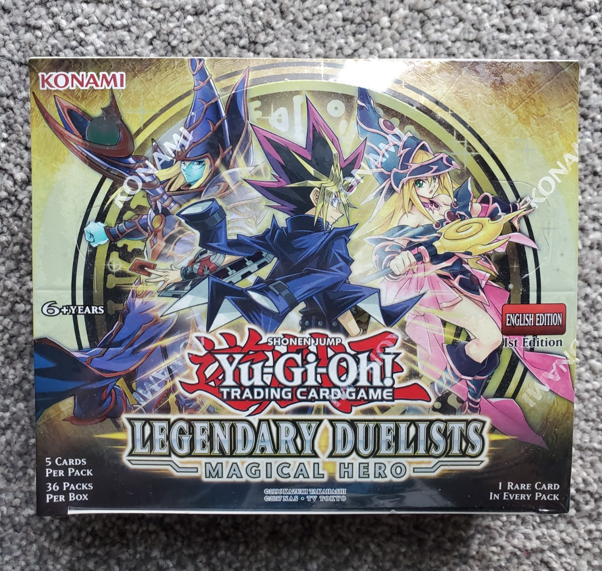 Yu-Gi-Oh Legendary Duelists Magical Hero Booster Box English 1st Edition  Sealed