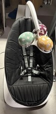 4moms MamaRoo Baby Bouncer Black Music Adjustable Swing Speeds Vibration
