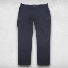 5.11 Tactical Cargo Pants Men 40x34 Black Icon Straight Leg 8 Pockets Utility