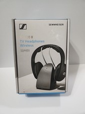 Sennheiser RS120 II On-Ear Wireless RF Headphones with Charging Cradle