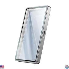 UV-Resistant Magnetic Metal Slab Case for 35pt PSA, BGS, CGC Graded Cards. High