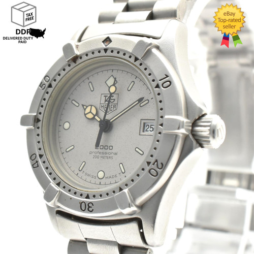 [ Near MINT ] TAG Heuer 2000 Professional 962.208 Gray 27mm Quartz Women's Watch