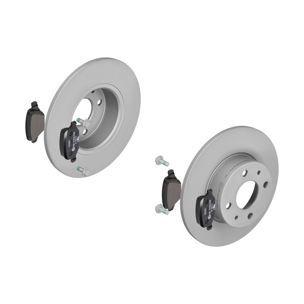 Ate Bremsscheiben Ø251MM + BremsbelÄGe Hinten FÜR Lancia Lybra Fiat Linea Fiat-image