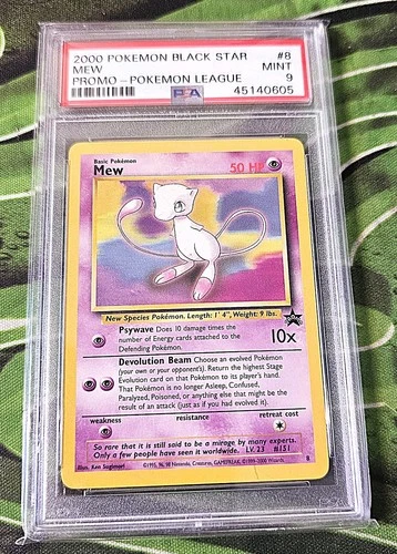PSA 9 / League Promo / Mew 8 - Pokemon TCG